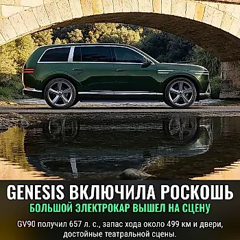 Genesis GV90: роскошь на колёсах