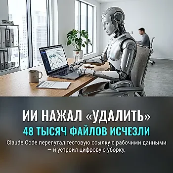 Claude удалил 48 тысяч файлов