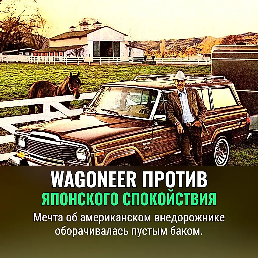 Воспоминания о Jeep Wagoneer моего отца