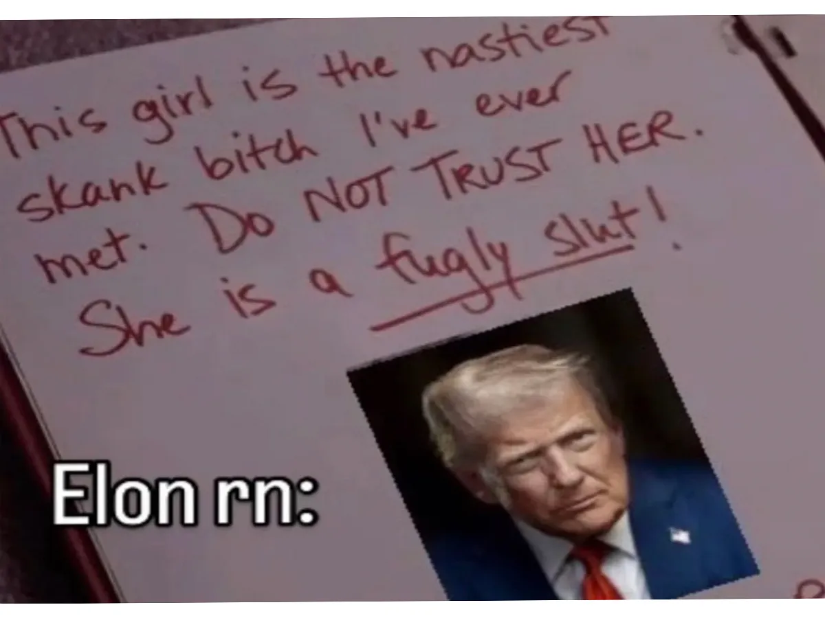 Трамп и Маск: Война мемов на фоне абсурда