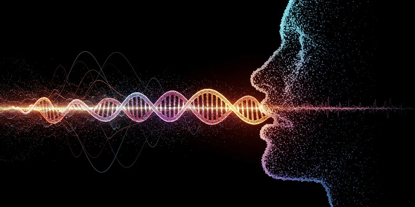 Одно белковое изменение, приводящее к языковому хаосу