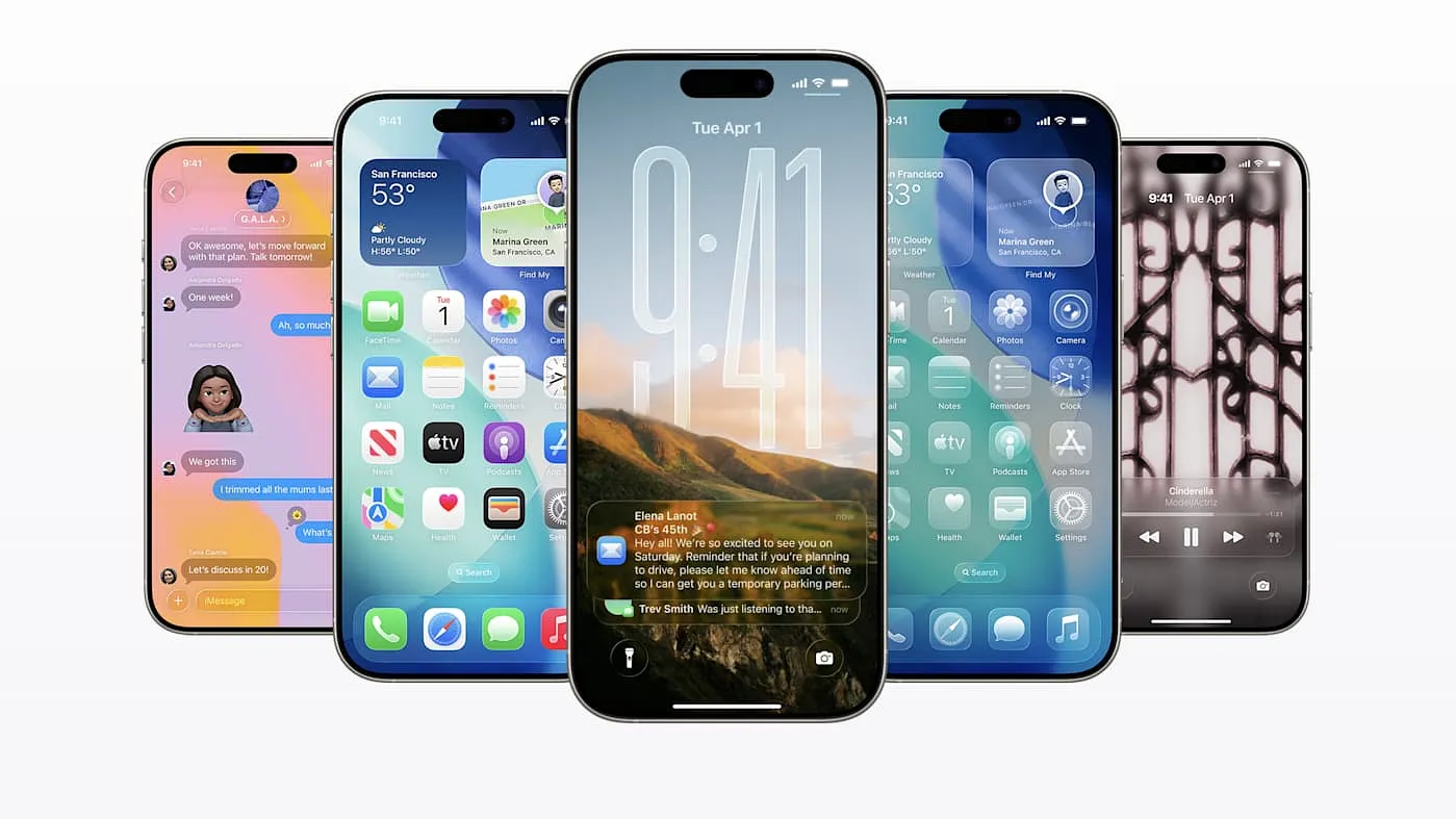 iOS 26: Liquid Glass делает айфон как у пришельцев?