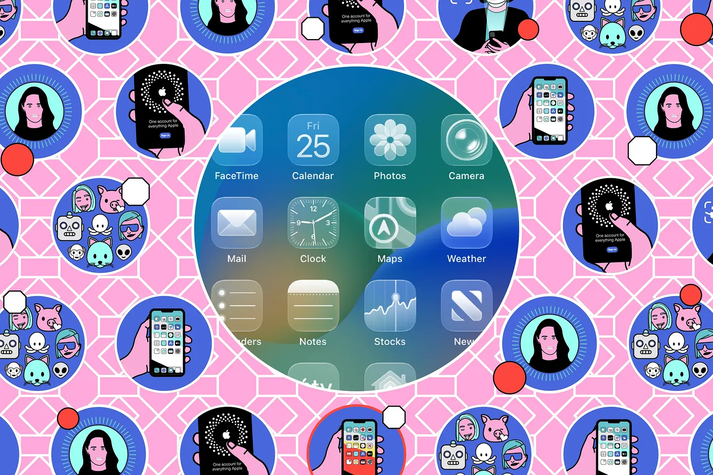 Как сделать иконки на iPhone прозрачными в iOS 26