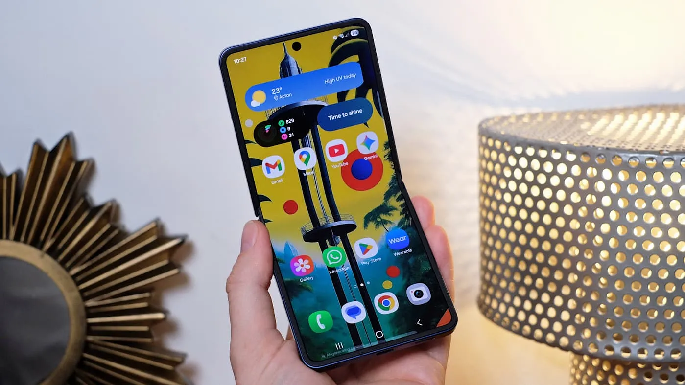 Samsung обновил Galaxy Z Flip 7: больше экран и батарея, но камеры прежние