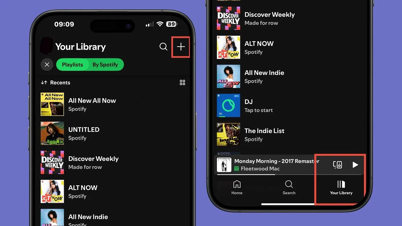 Spotify тестирует скрытие кнопки Create