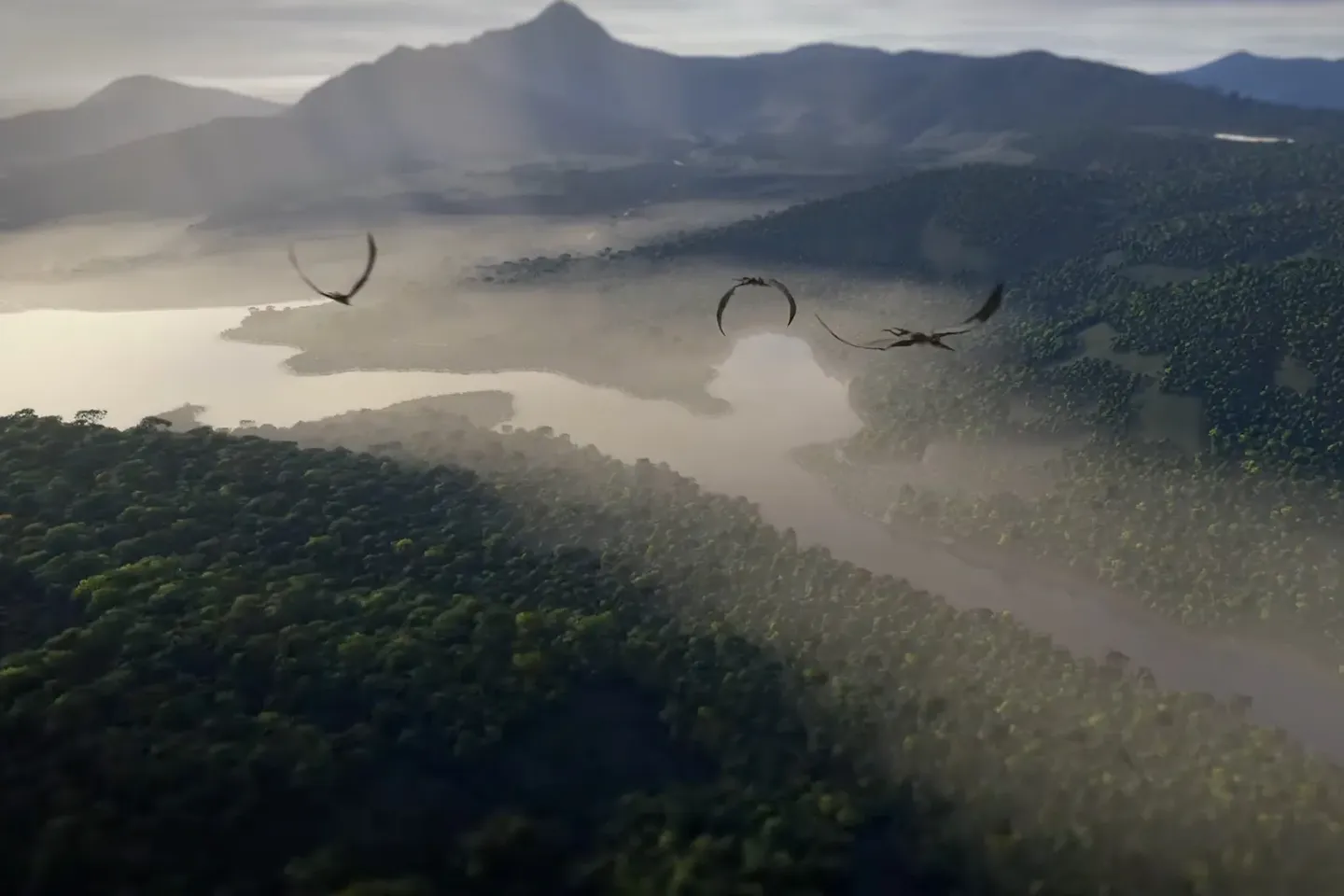 Острова Юрского периода и динозавры появятся в новом Microsoft Flight Simulator 2024