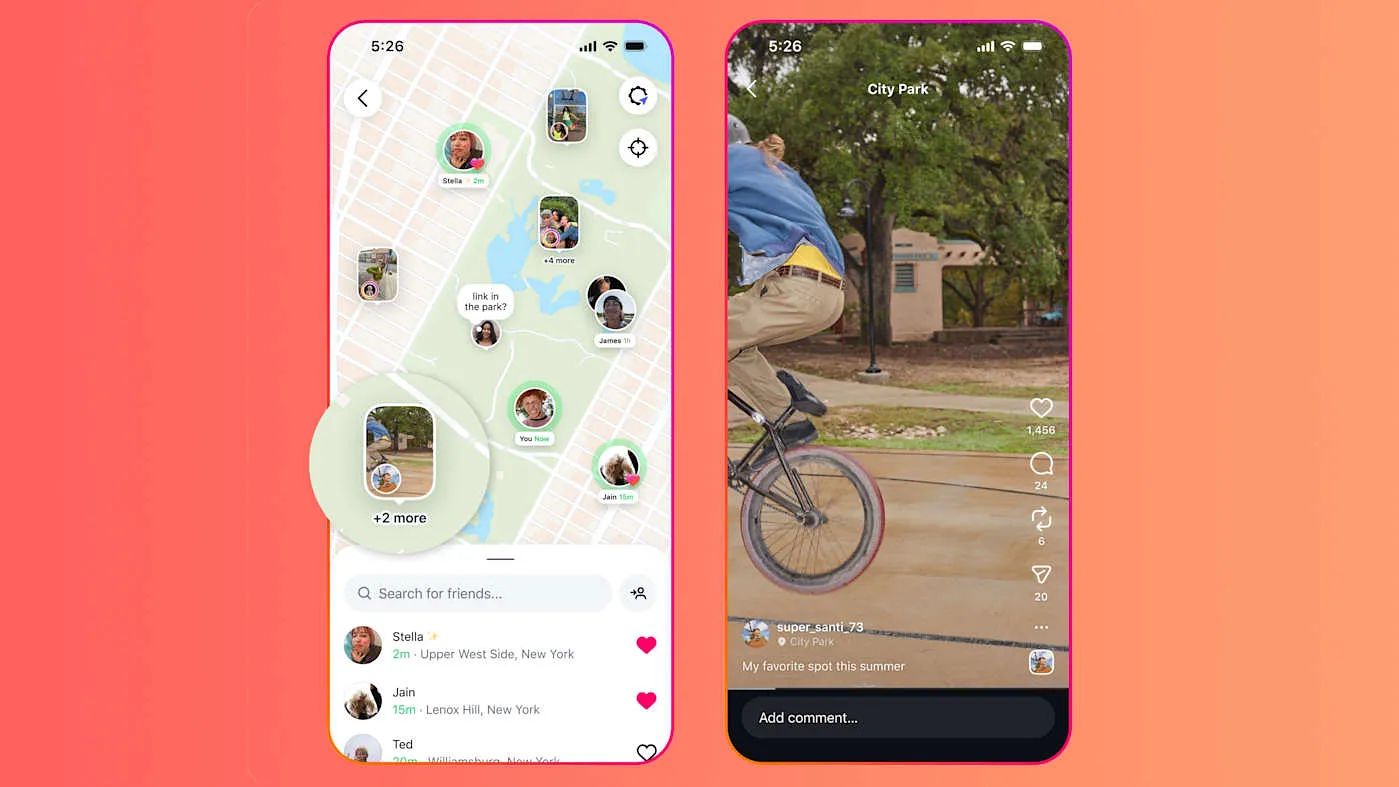 Как работает и отключается карта в Instagram