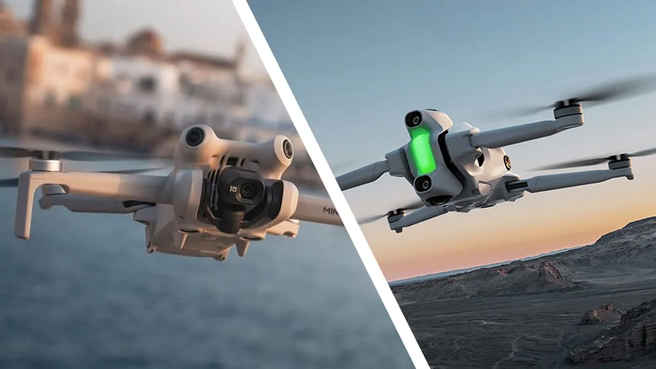 DJI Mini 5 Pro против Insta360 Antigravity A1: дроны под прицелом иронии