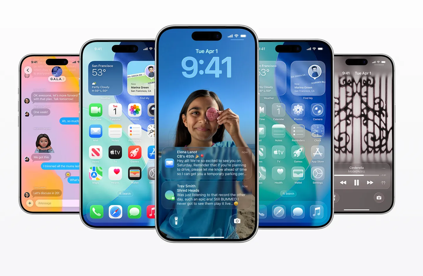iOS 26: Новый Liquid Glass