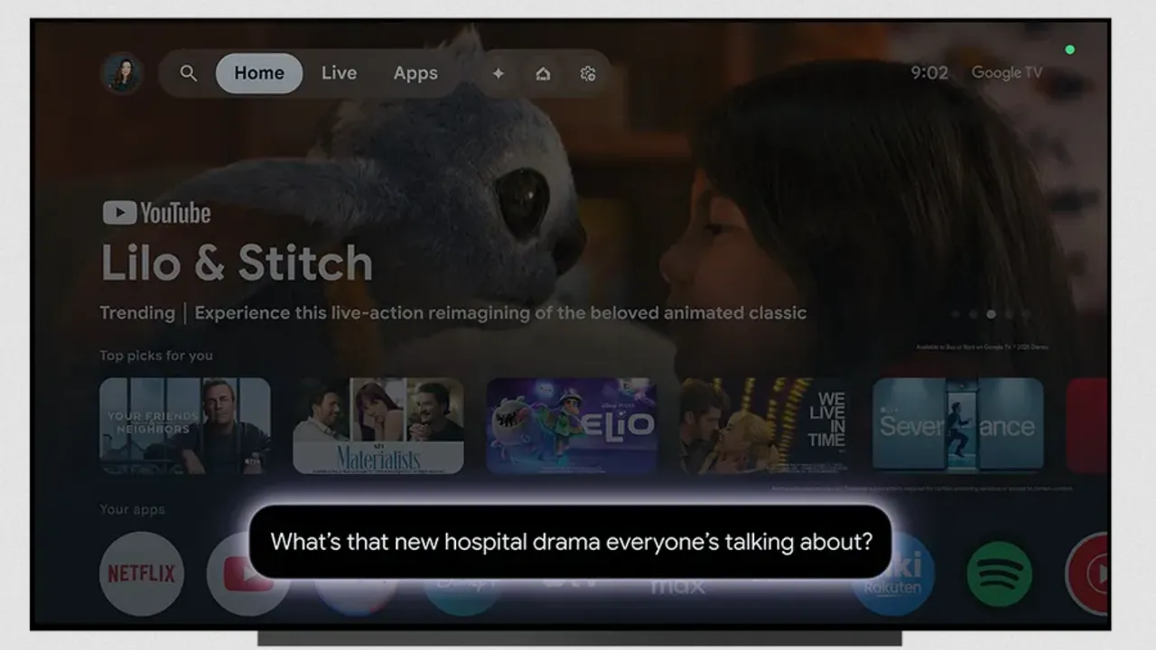 Gemini прописывается в Google TV: телевизор теперь — собеседник?
