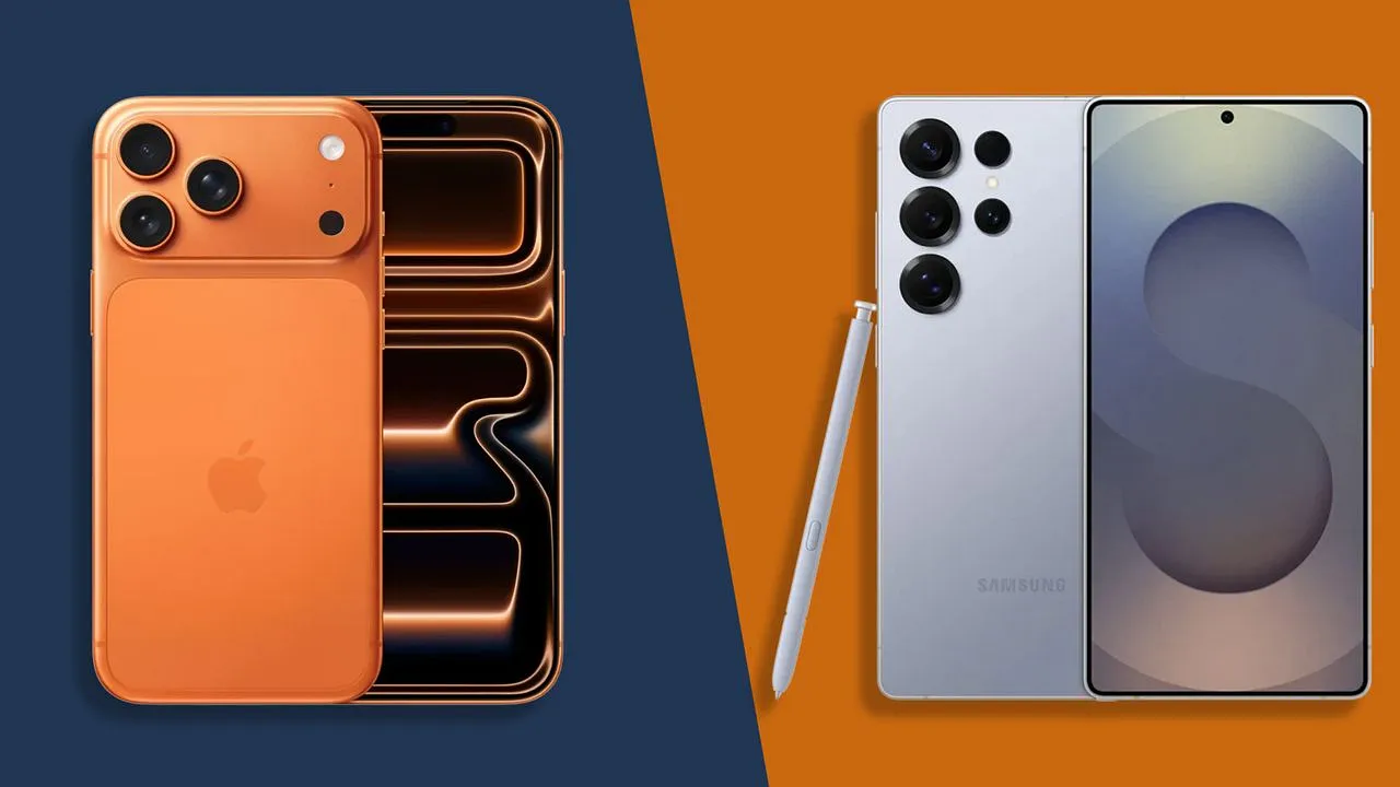 iPhone 17 Pro Max против Samsung Galaxy S25 Ultra: битва флагманов