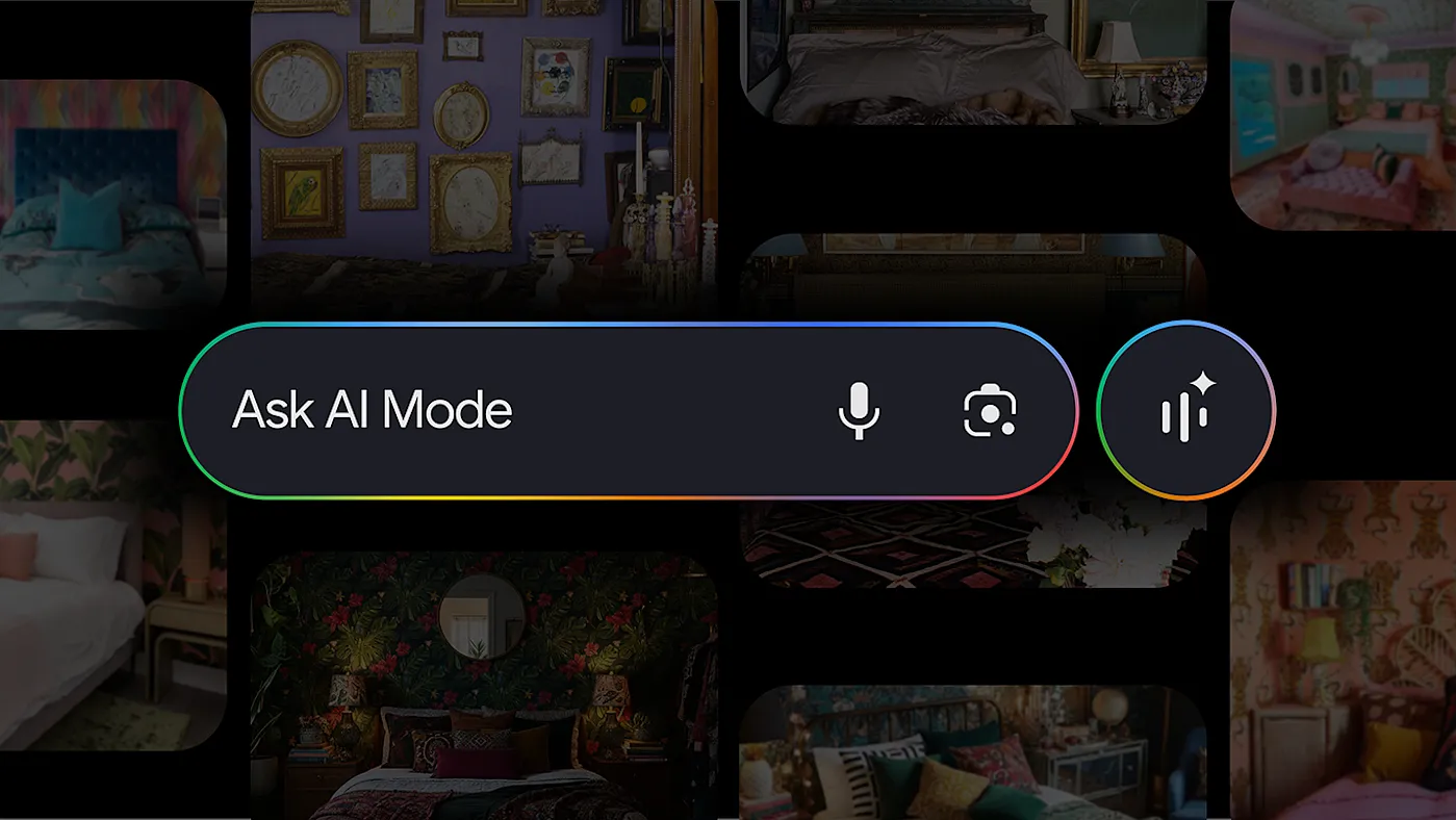 Новая визуальная эра Google AI Mode