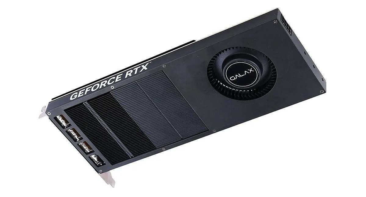Графическая карта Galax RTX 5060 Ti дебютирует с рекордной тонкостью