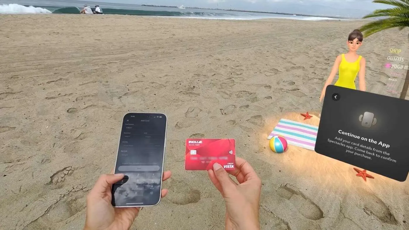 Snap внедряет покупки в AR-очки