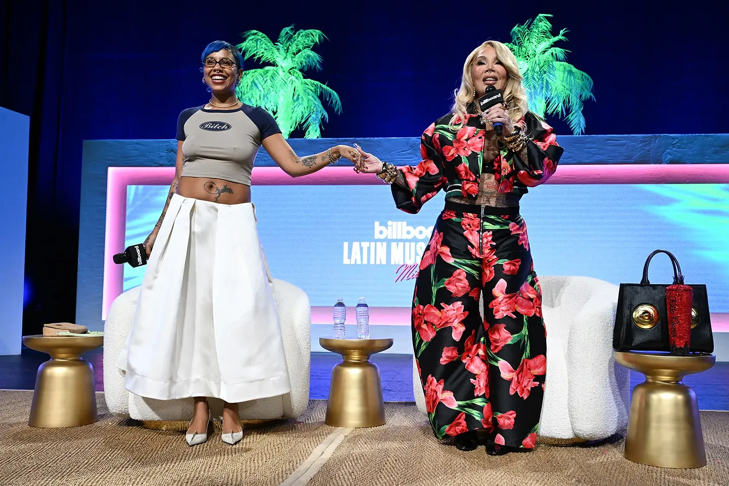 Иконы реггетона: встреча Ivy Queen и Tokischa на Latin Music Week 2025