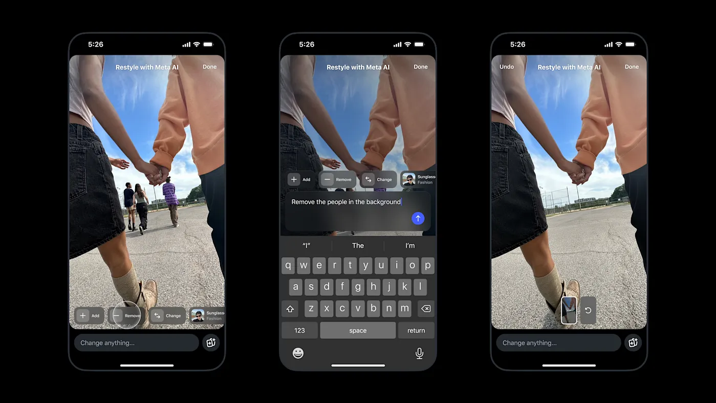 Meta добавила ИИ-редактор в Instagram Stories