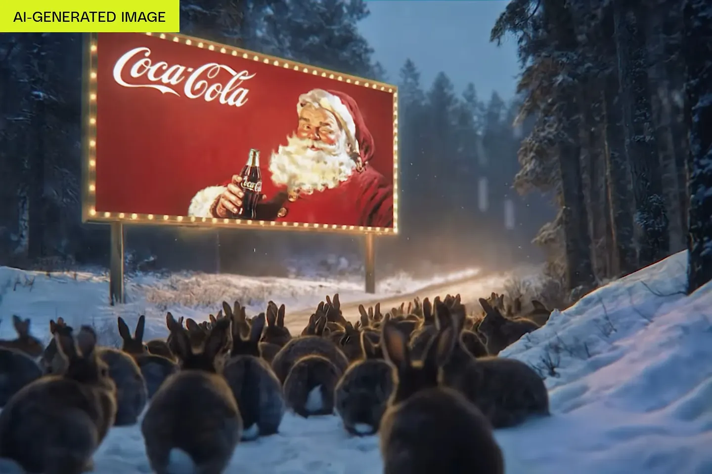 Coca-Cola снова облажалась с ИИ-рекламой: медведи плачут