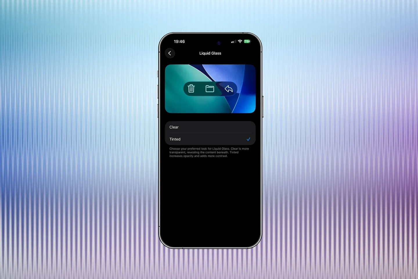 Вышла iOS 26.1 с настройкой Liquid Glass