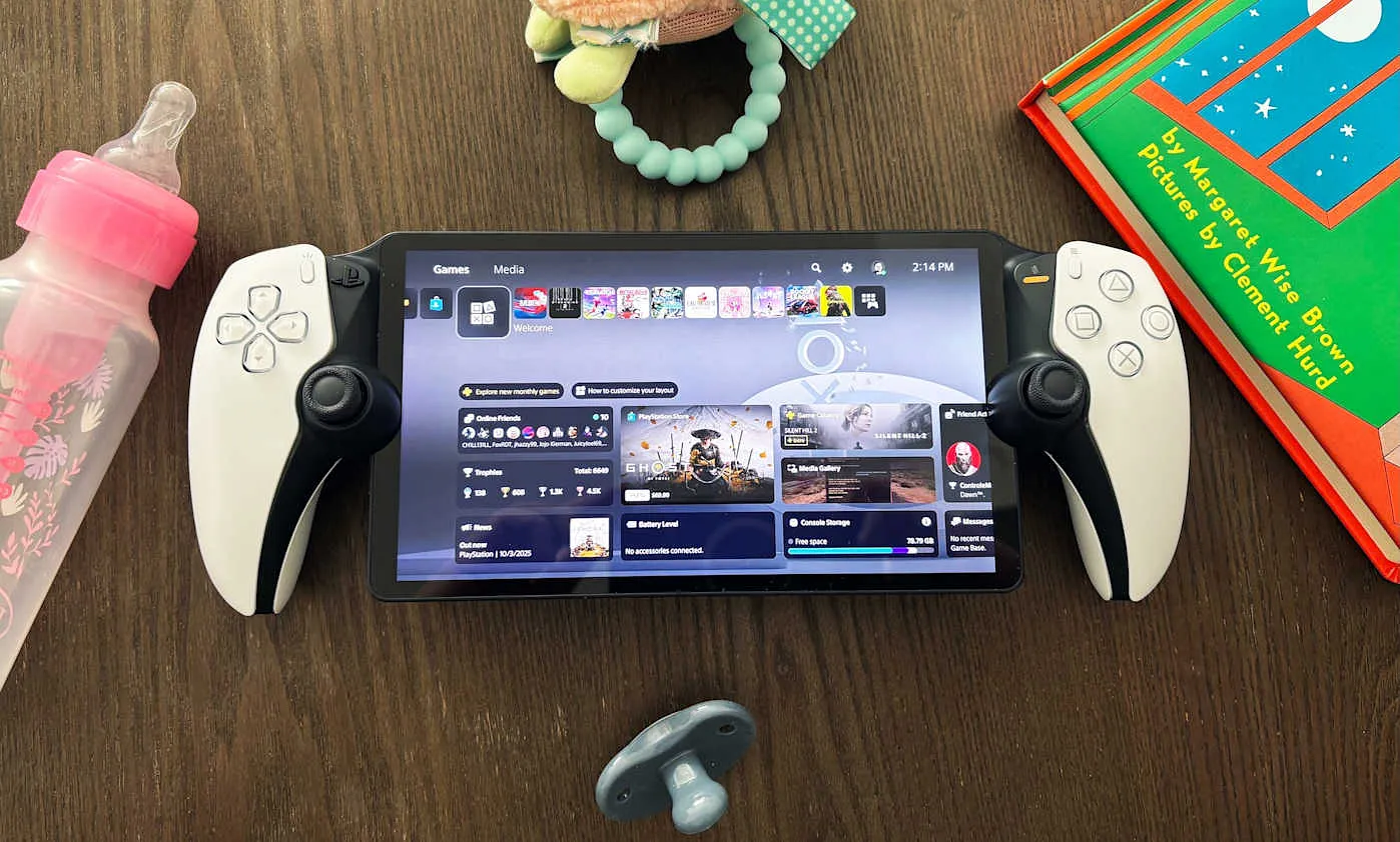 Почему мне пришлось полюбить PlayStation Portal после рождения ребёнка