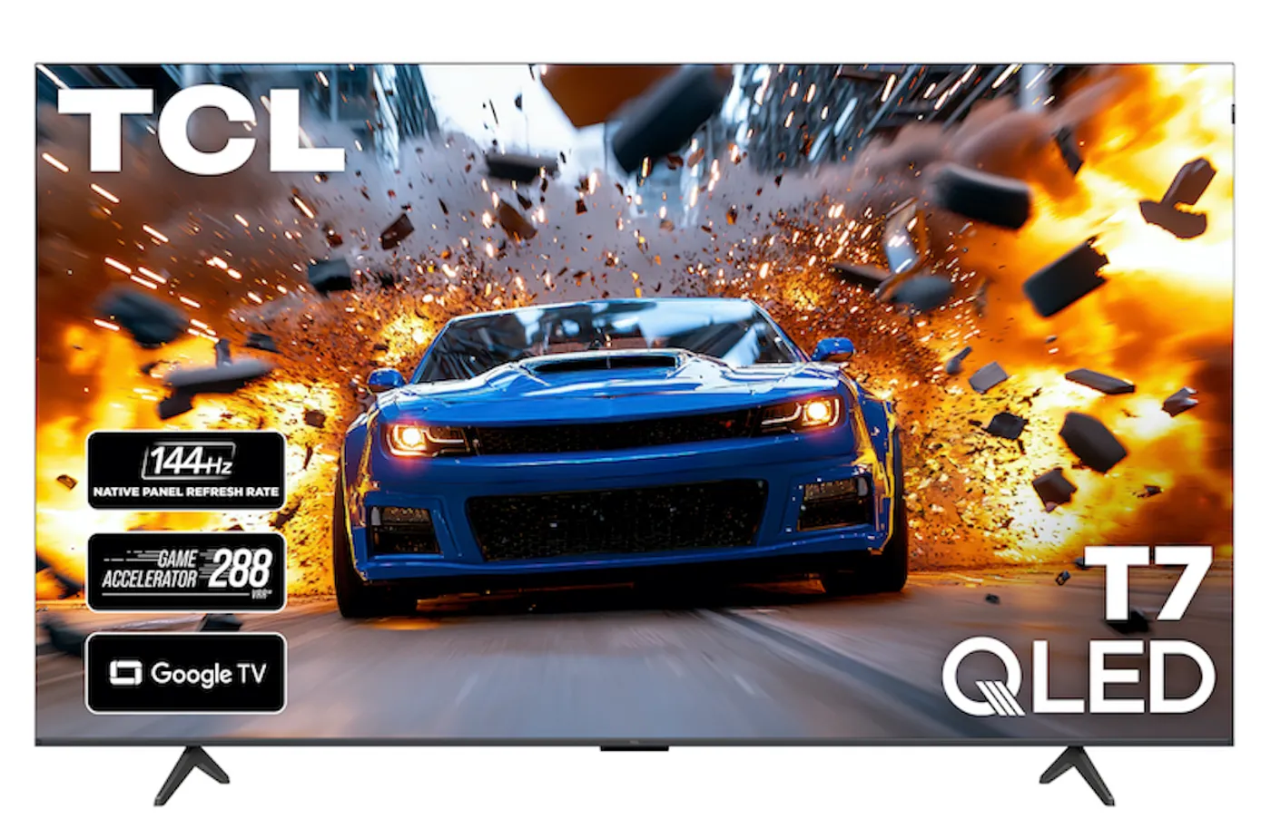 TCL выпустила доступные QLED-телевизоры с ИИ и 144Гц