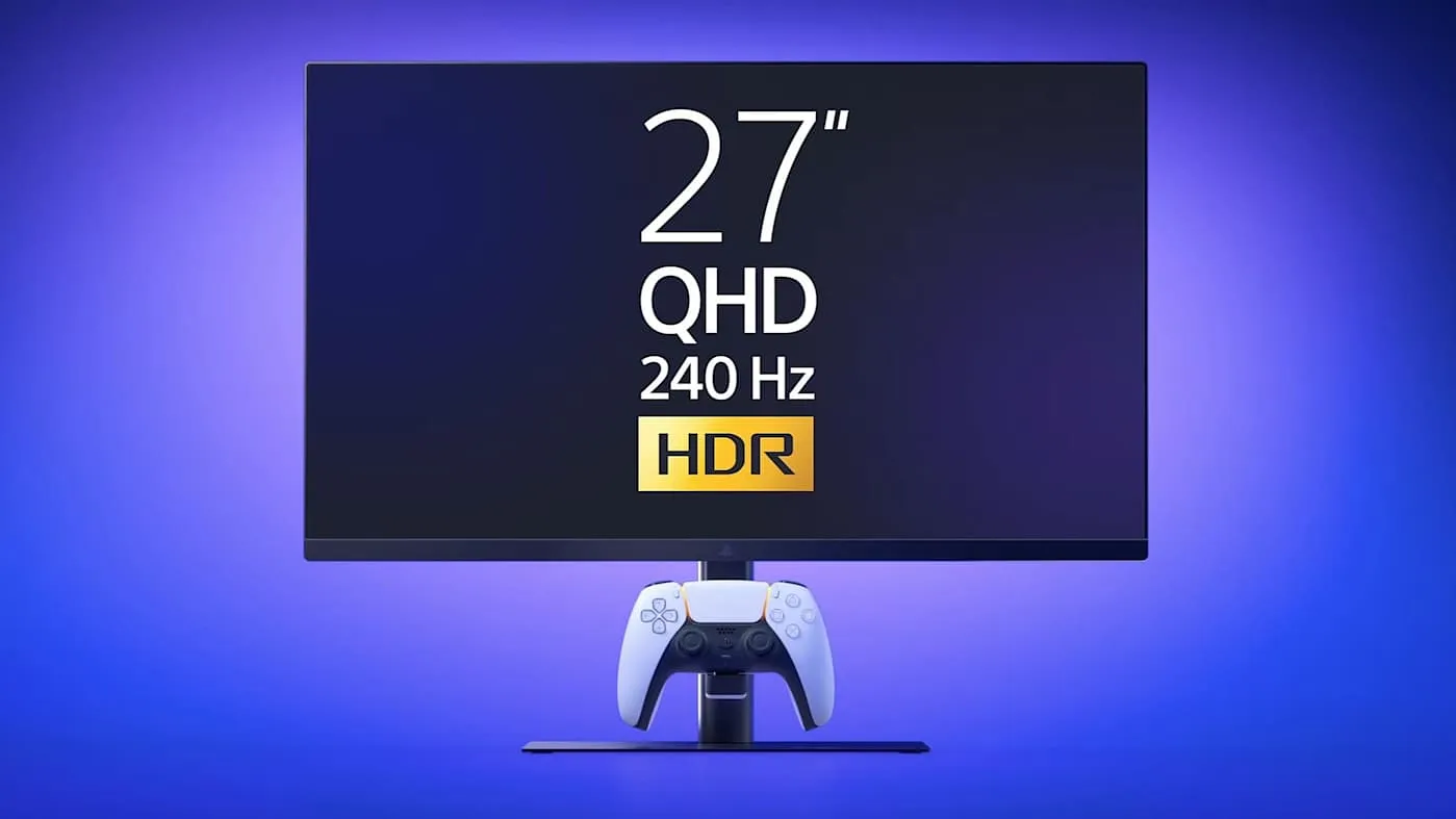 Sony выпустила игровой монитор PlayStation с зарядкой для DualSense