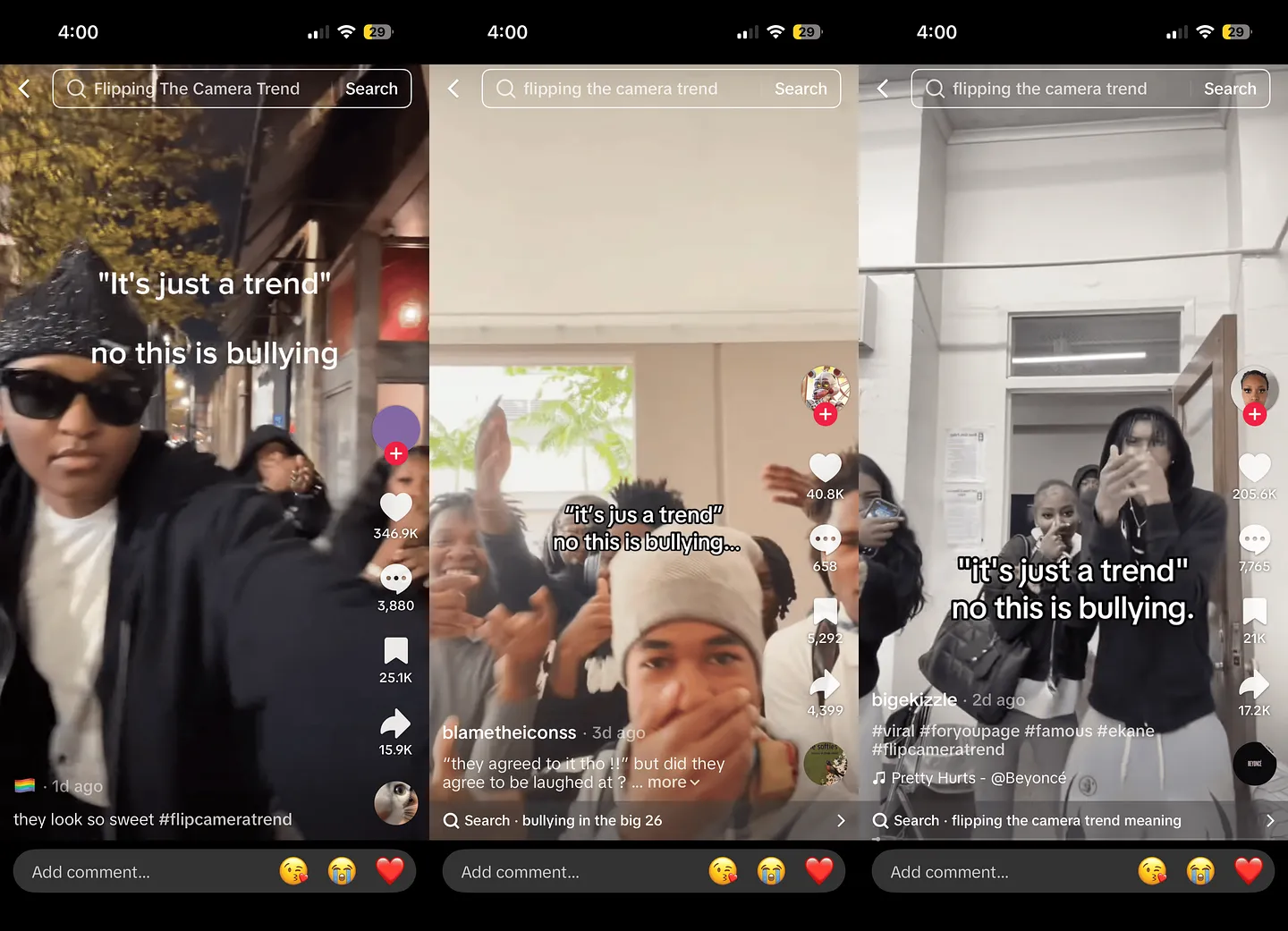 Тренд Flip the camera в TikTok: почему все в шоке?