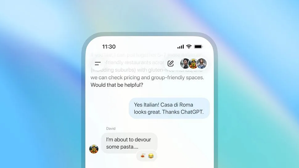 OpenAI запускает групповые чаты с ChatGPT