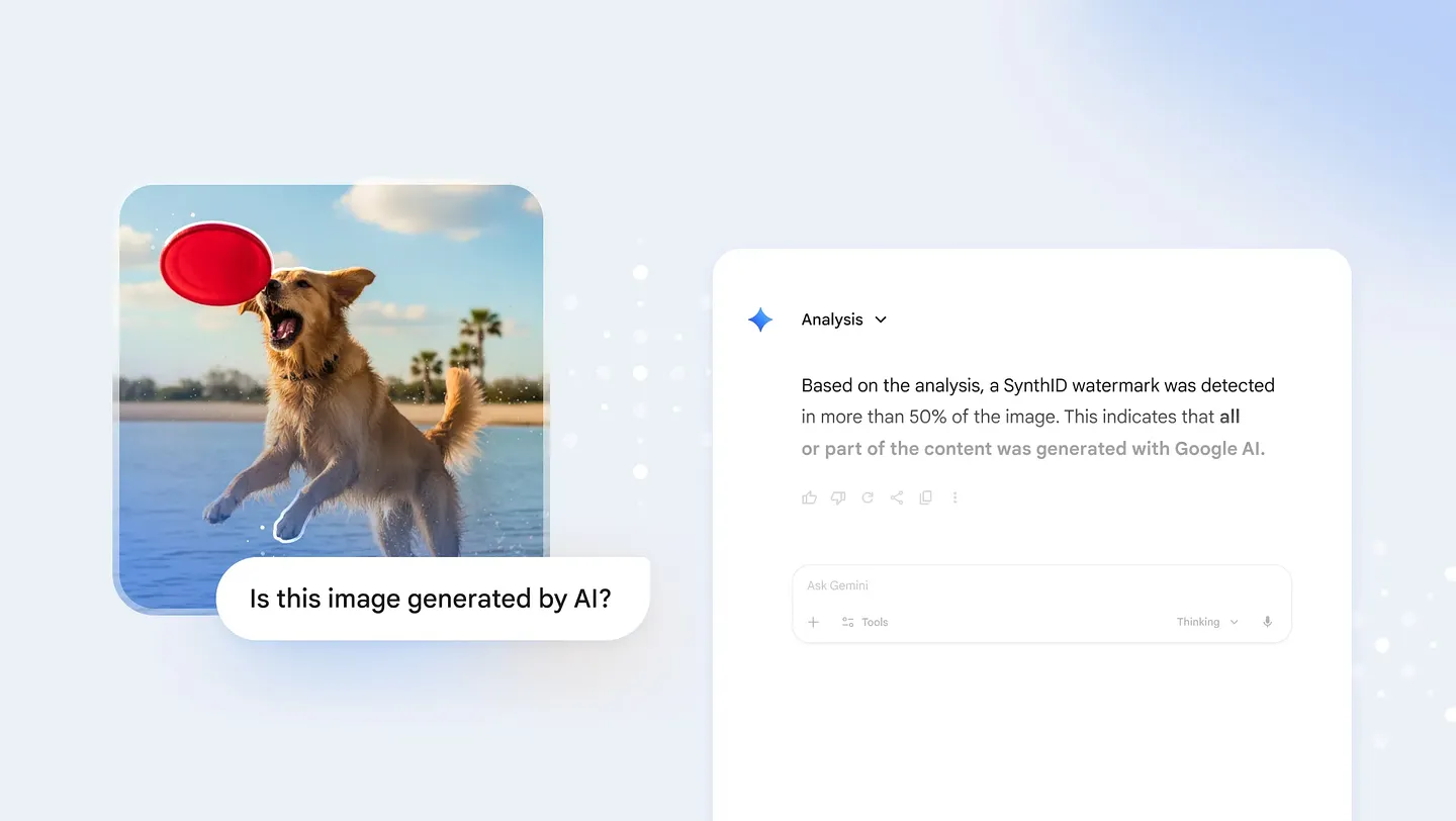 Google учит Gemini отличать подделки: AI помечает сам себя