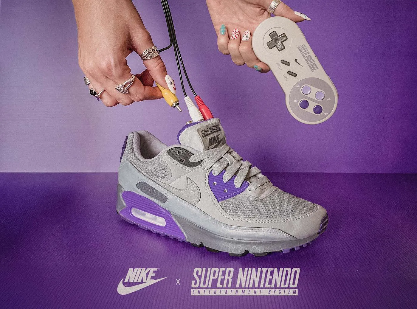 Дизайнер из Сингапура создал SNES в кроссовке Nike