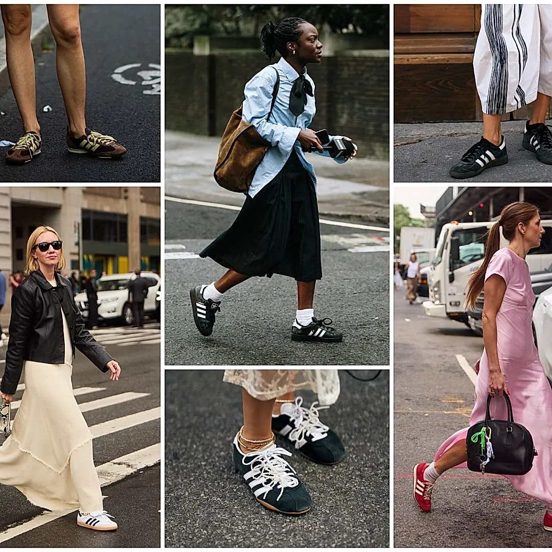 Главные кроссовки 2025 года по версии Marie Claire: Adidas на пьедестале моды