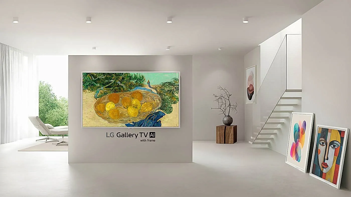 LG Gallery TV: телевизор-картина с искусством по подписке