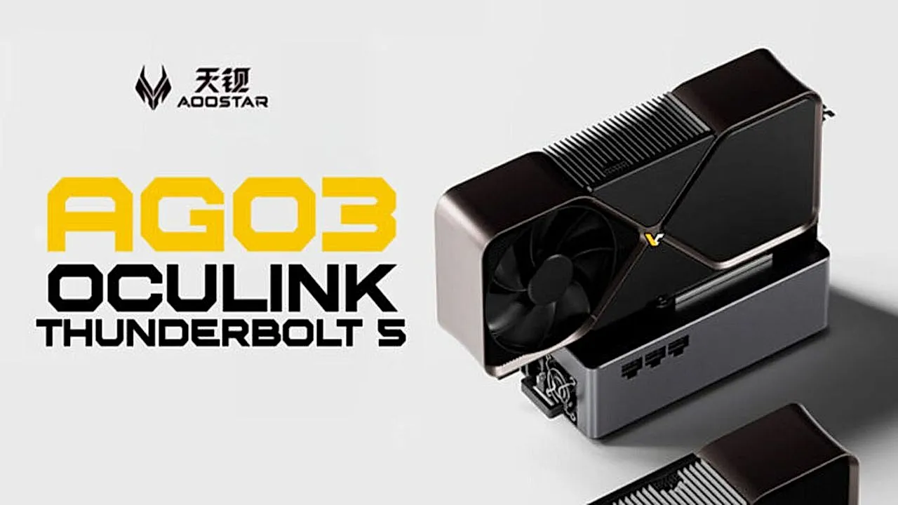 eGPU-док AOOSTAR AG03: отсутствие M.2 и LAN