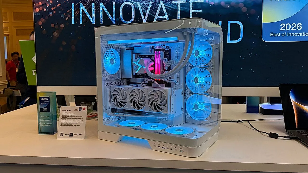 MSI: бизнес и искусственный интеллект на CES 2026