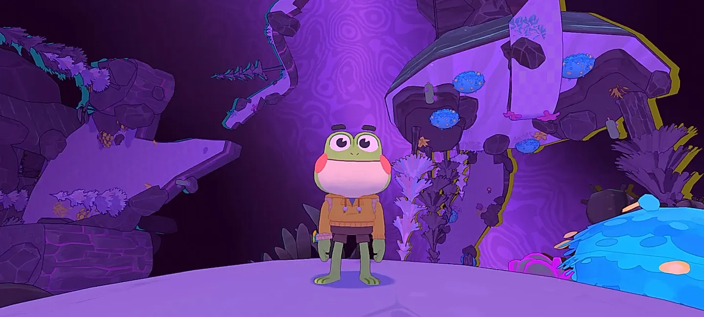 Милый лягушонок в мире Nintendo