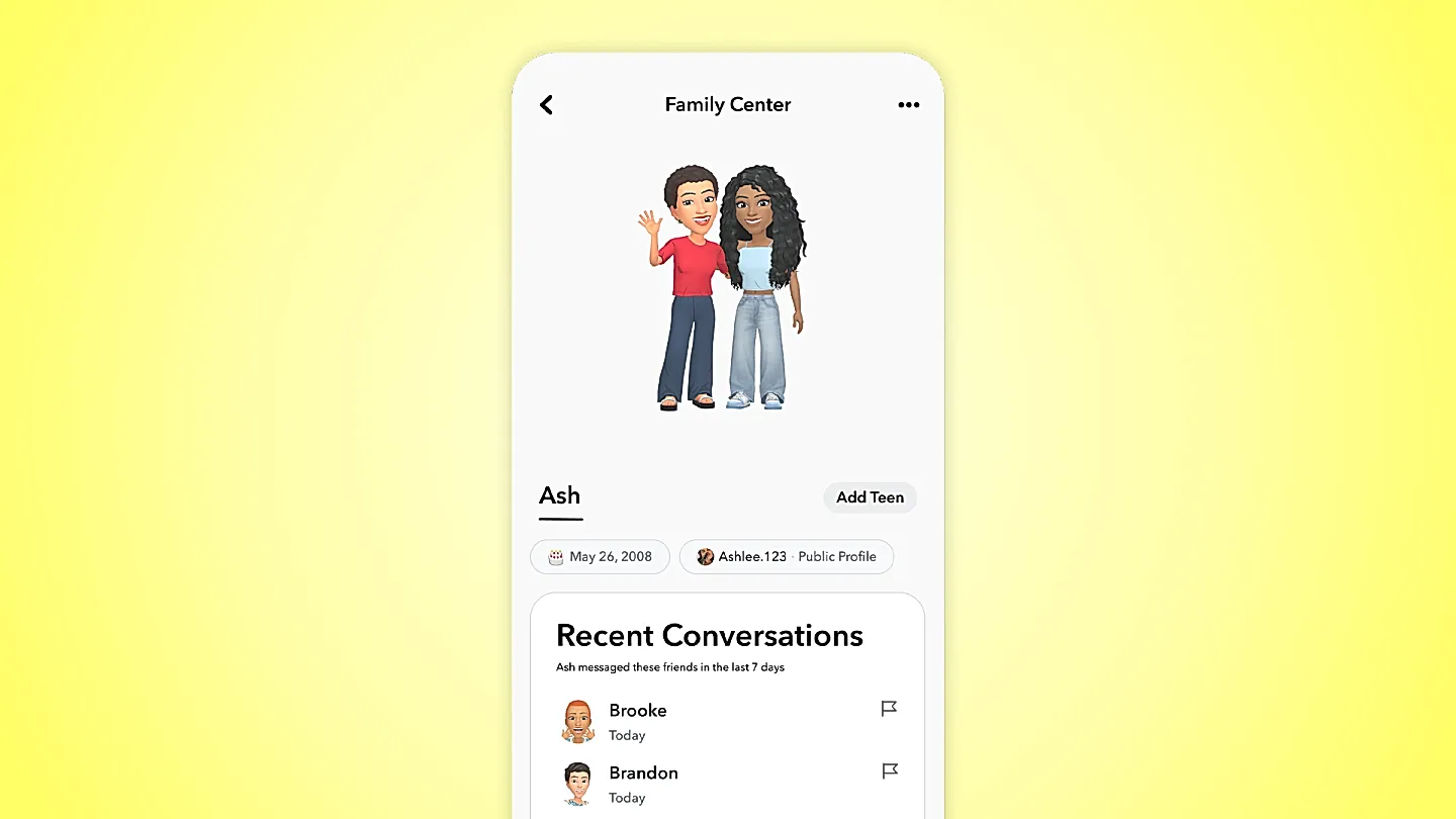 Snapchat вводит родительский надзор после скандала