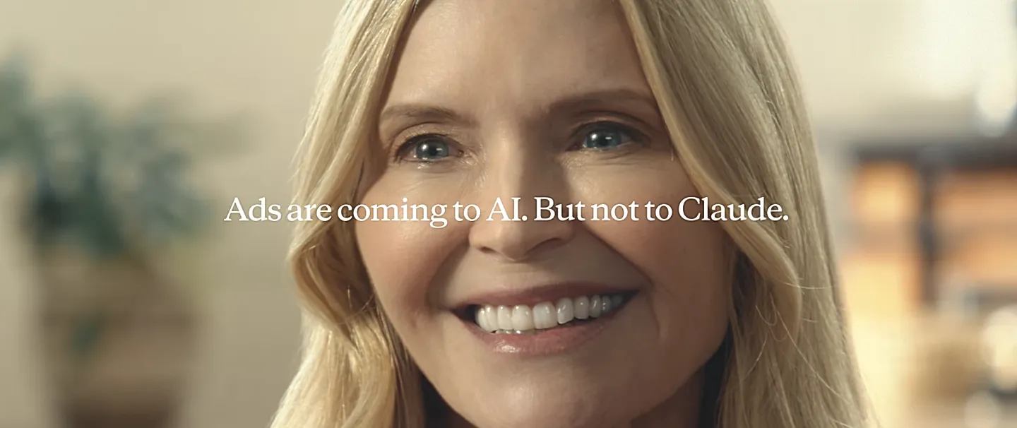 Claude остаётся без рекламы