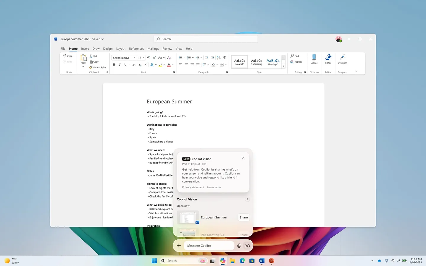 Microsoft тестирует Copilot Vision: ваш новый шпион за экраном