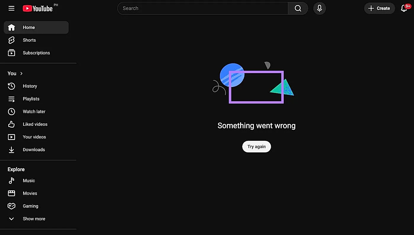 YouTube рухнул по всей планете