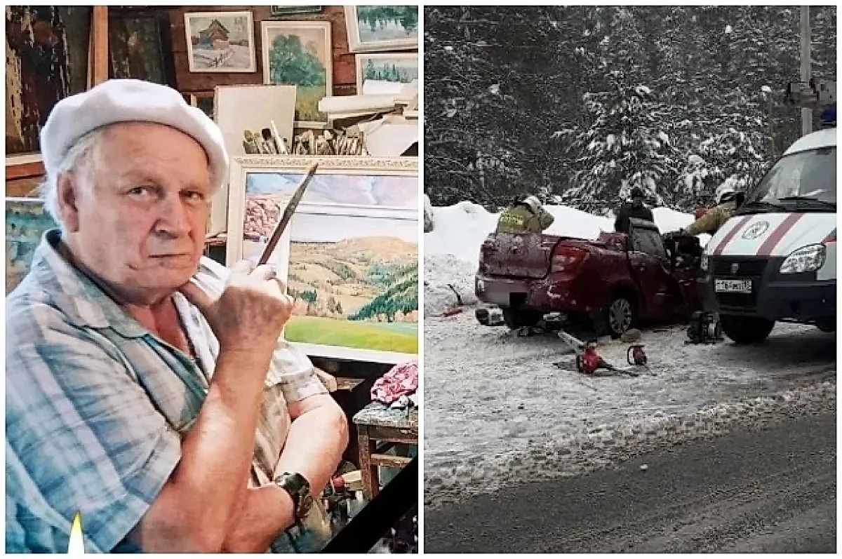 Художник с мировым именем погиб в ДТП: трагедия на дороге оборвала жизнь создателя 500 картин