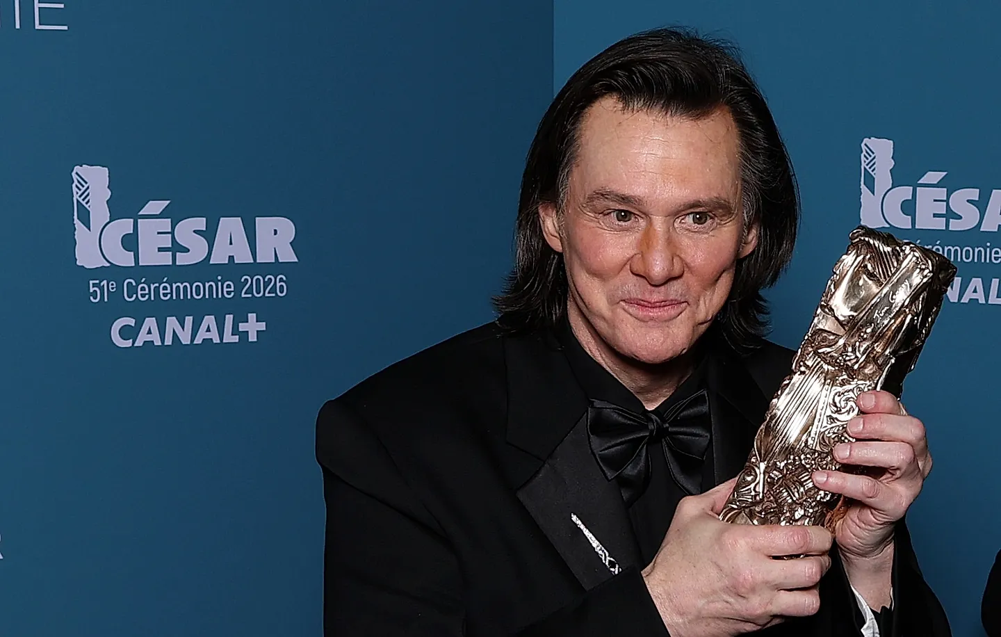 Джим Керри и призрак на César