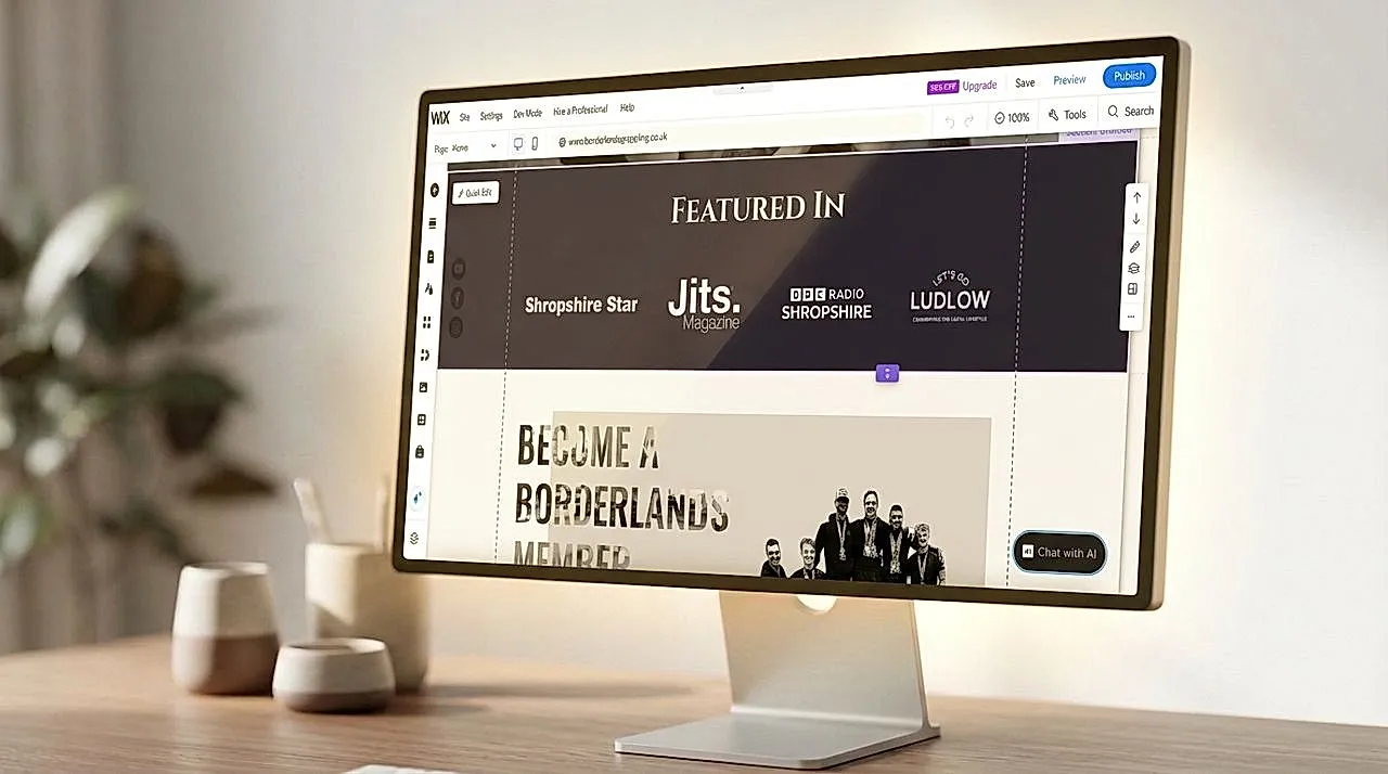 Wix включает ИИ в стройку сайтов