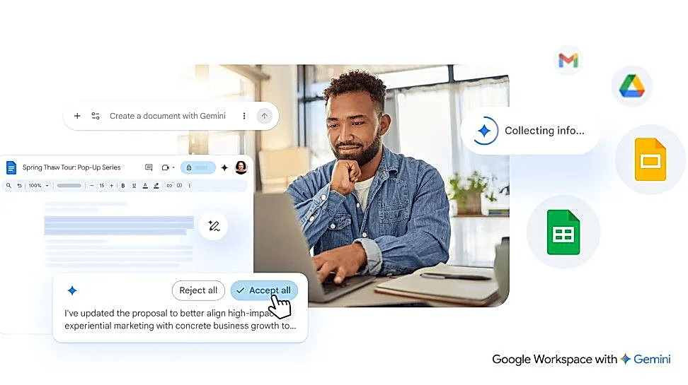 Google обновляет Workspace с Gemini