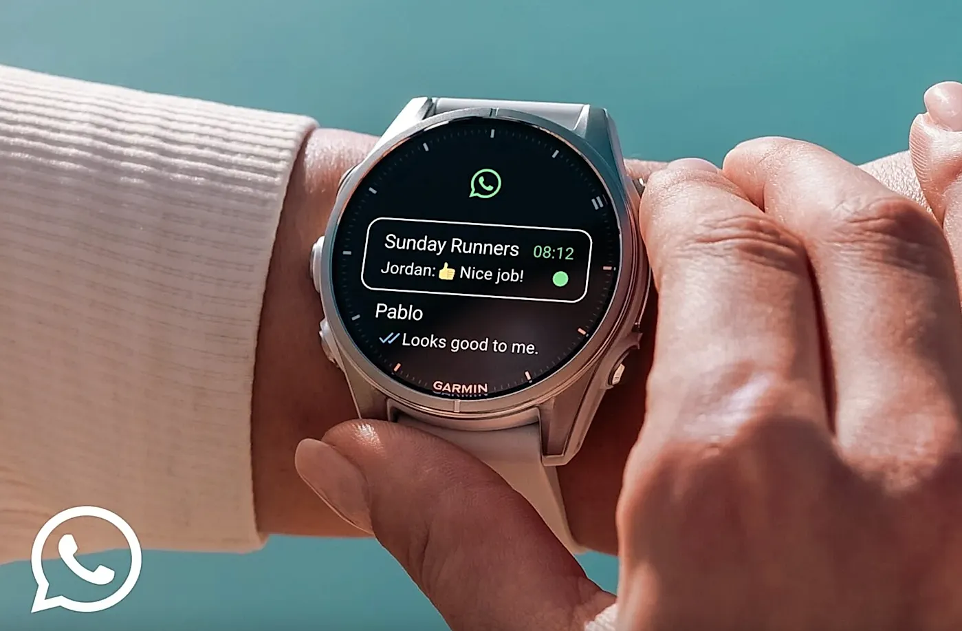 WhatsApp на Garmin