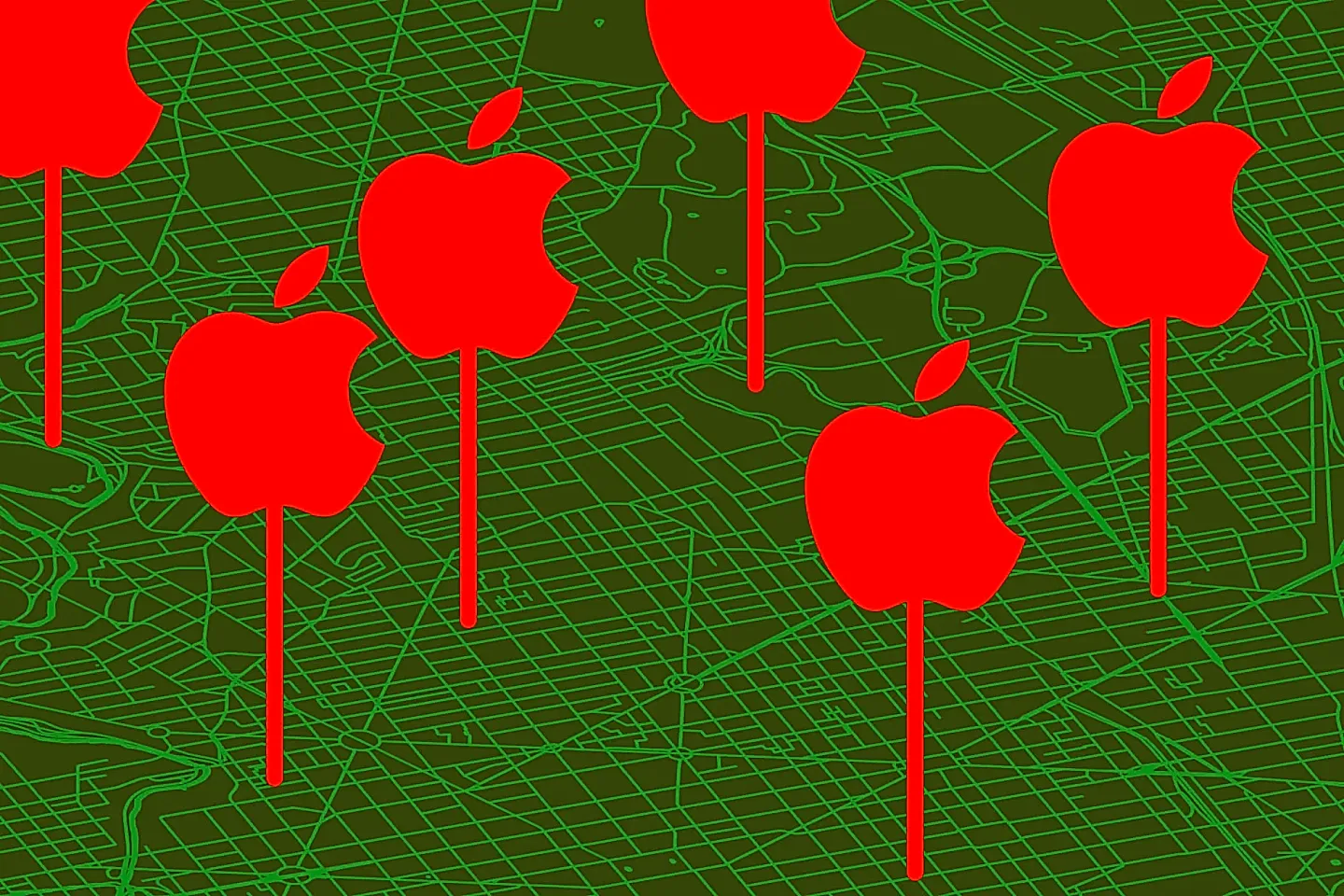 Apple добавляет рекламу в Maps