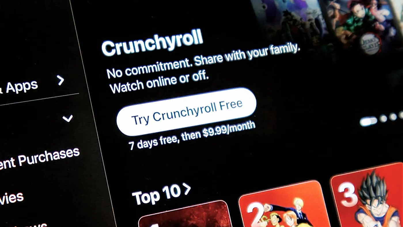 Crunchyroll вцепился в Apple TV