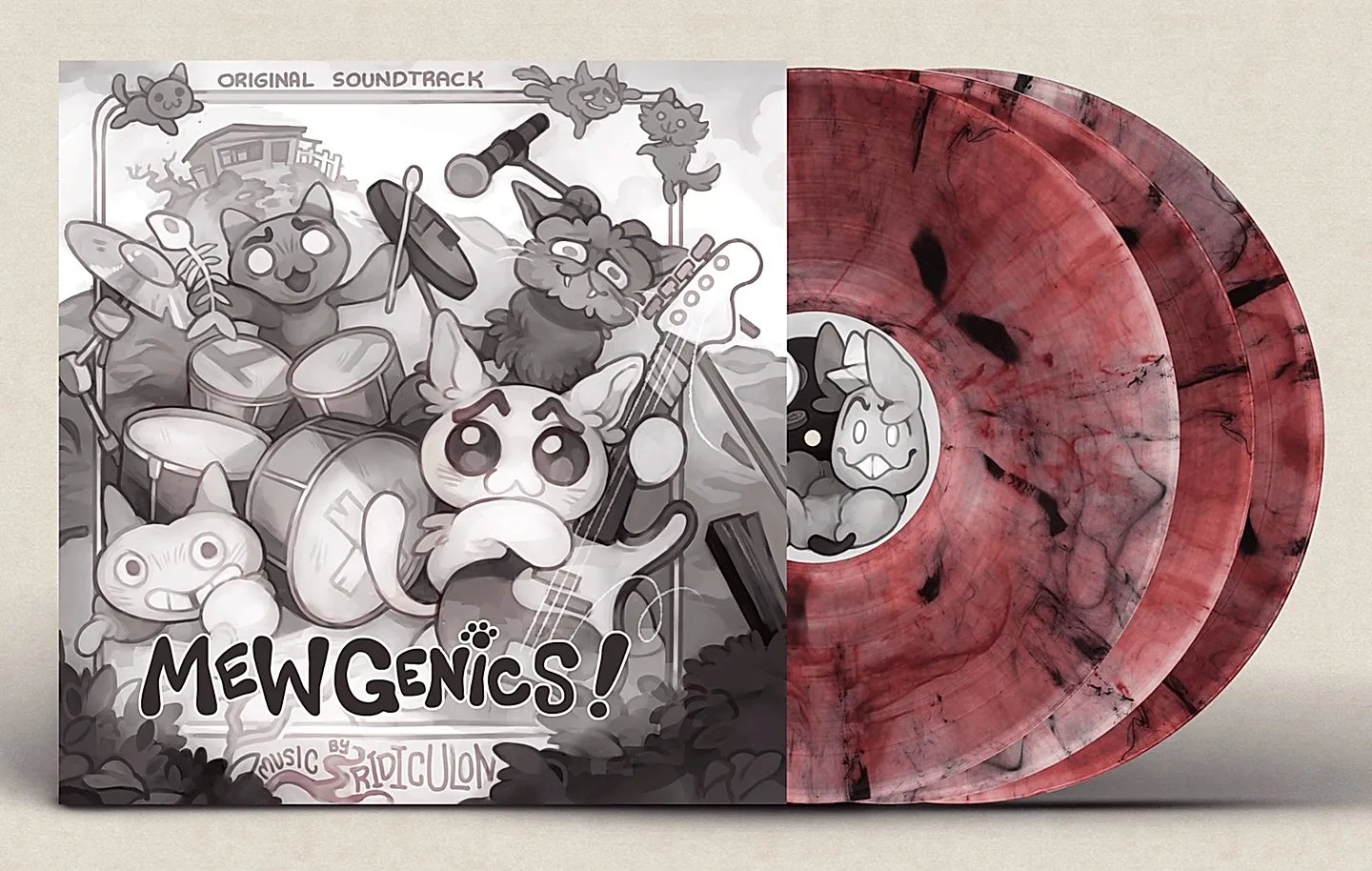 Винил для «Mewgenics»