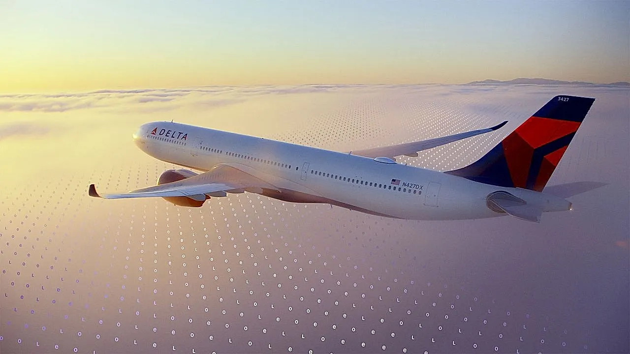 Delta подключается к спутниковому Wi‑Fi от Amazon