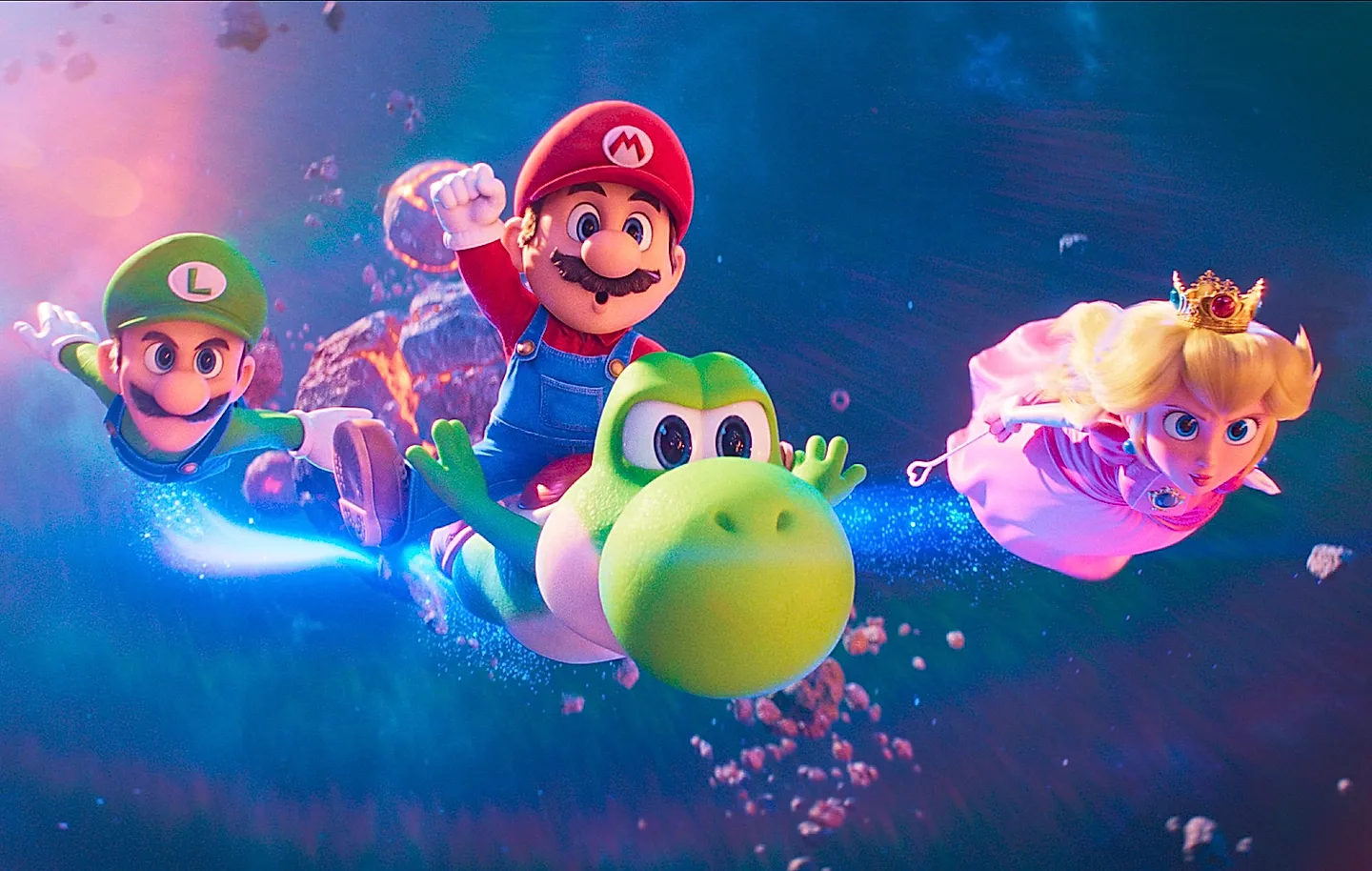 Двойная развязка в Super Mario Galaxy Movie