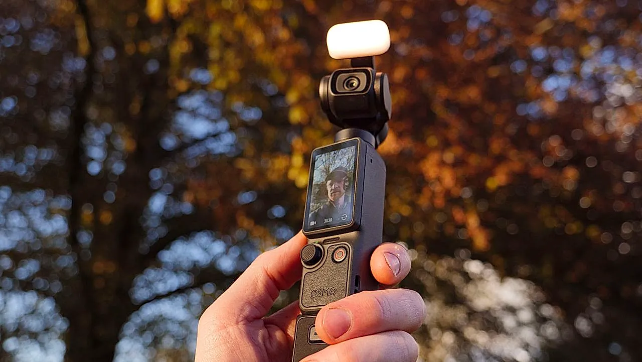 DJI Pocket 4 в дороге