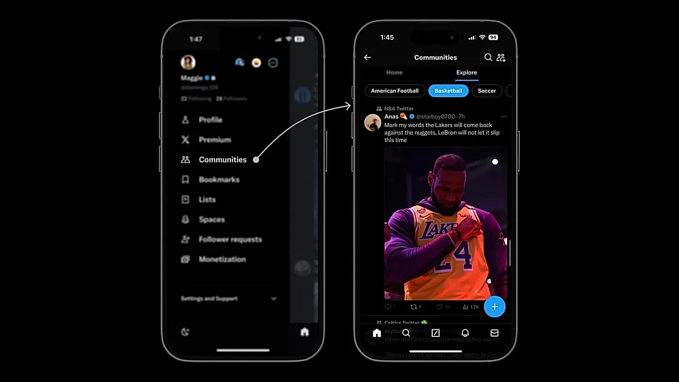 X закрывает Communities
